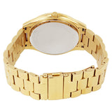 Michael Kors Slim Runway Gold Dial Gold Steel Strap Watch for Women - MK3590 Authentic Buy Shop Now
