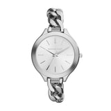 Michael Kors Slim Runway Silver Dial Silver Steel Strap Watch for Women - MK3279 Authentic Buy Shop Now