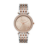 Michael Kors Darci Rose Gold Dial Two Tone Steel Strap Watch for Women - MK3726 Authentic Buy Shop Now
