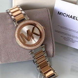 Michael Kors Parker Gold Dial Two Tone Steel Strap Watch for Women - MK6314 Authentic Buy Shop Now