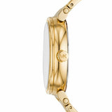 Michael Kors Sofie Quartz Gold Dial Gold Steel Strap Watch For Women - MK4334 Authentic Buy Shop Now