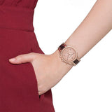 Michael Kors Blair Rose Gold Dial Two Tone Steel Strap Watch For Women - MK5859 Authentic Buy Shop Now
