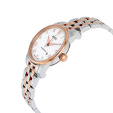 Mido Baroncelli III Automatic White Dial Two Tone Steel Strap Watch For Women - M7600.9.N6.1 Authentic Buy Shop Now