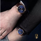 Mido Baroncelli Automatic Midnight Blue Dial Brown Leather Strap Watch For Women - M7600.3.65.8 Authentic Buy Shop Now
