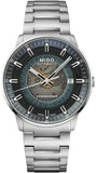 Mido Commander Automatic Gradient Blue Dial Silver Steel Strap Watch For Men - M021.407.11.411.01 Authentic Buy Shop Now