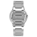 Mido Commander Automatic Gradient Blue Dial Silver Steel Strap Watch For Men - M021.407.11.411.01 Authentic Buy Shop Now