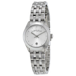 Marc Jacobs Peeker Silver Dial Silver Steel Strap Watch for Women - MBM3373 Authentic Buy Shop Now