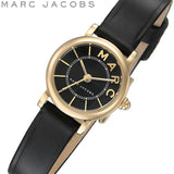 Marc Jacobs Roxy Black Dial Black Leather Strap Watch for Women - MJ1585 Authentic Buy Shop Now