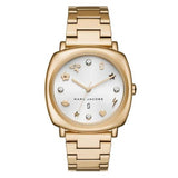 Marc Jacobs Mandy White Dial Gold Steel Strap Watch for Women - MJ3573 Authentic Buy Shop Now