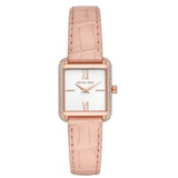 Michael Kors Lake Quartz White Dial Pink Leather Strap Watch For Women - MK2763 Authentic Buy Shop Now