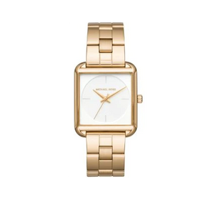 Michael Kors Lake Quartz White Dial Gold Steel Strap Watch For Women - MK3644 Authentic Buy Shop Now
