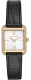 Michael Kors Lake Quartz White Dial Black Leather Strap Watch For Women - MK2762 Authentic Buy Shop Now