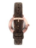 Michael Kors Pyper Quartz Silver Dial Brown Leather Strap Watch for Women - MK1036 Authentic Buy Shop Now