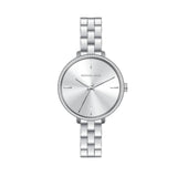 Michael Kors Charley Quartz Silver Dial Silver Steel Strap Watch for Women - MK4398 Authentic Buy Shop Now