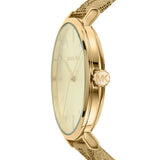 Michael Kors Addyson Quartz Gold Dial Gold Leather Strap Watch for Women - MK2952 Authentic Buy Shop Now