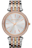 Michael Kors Darci Silver Dial Two Tone Stainless Steel Strap Watch for Women - MK3203 Authentic Buy Shop Now