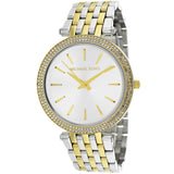 Michael Kors Darci Silver Dial Two Tone Stainless Steel Strap Watch for Women - MK3215 Authentic Buy Shop Now