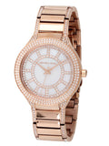Michael Kors Kerry Mother of Pearl Dial Rose Gold Steel Strap Watch for Women - MK3313 Authentic Buy Shop Now