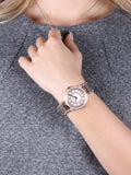Michael Kors Kerry Mother of Pearl Dial Rose Gold Steel Strap Watch for Women - MK3313 Authentic Buy Shop Now