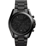 Michael Kors Bradshaw Black Dial Black Steel Strap Watch for Men - MK5550 Authentic Buy Shop Now