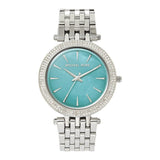 Michael Kors Darci Mother of Pearl Blue Dial Silver Steel Strap Watch for Women - MK3515 Authentic Buy Shop Now