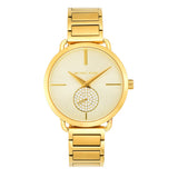 Michael Kors Portia Gold Dial Gold Steel Strap Watch for Women - MK3639 Authentic Buy Shop Now