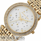 Michael Kors Darci White Dial Gold Steel Strap Watch for Women - MK3727 Authentic Buy Shop Now