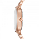 Michael Kors Portia Rose Gold Dial Rose Gold Steel Strap Watch for Women - MK3640 Authentic Buy Shop Now