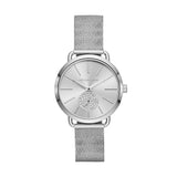 Michael Kors Portia Silver Dial Silver Mesh Bracelet Watch for Women - MK3843 Authentic Buy Shop Now
