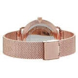 Michael Kors Portia Rose Gold Dial Rose Gold Mesh Bracelet Watch for Women - MK3845 Authentic Buy Shop Now