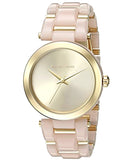 Michael Kors Delray Rose Gold Dial Pink Steel Strap Watch for Women - MK4316 Authentic Buy Shop Now