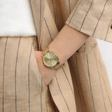 Michael Kors Pyper Quartz Gold Dial Gold Mesh Strap Watch For Women - MK4339 Authentic Buy Shop Now