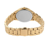 Michael Kors Lauryn Quartz Mother of Pearl Gold Dial Gold Steel Strap Watch For Women - MK4490 Authentic Buy Shop Now