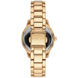 Michael Kors Tibby Three-Hand Glitz Gold Dial Gold Steel Strap Watch for Women - MK4575 Authentic Buy Shop Now