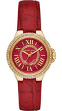 Michael Kors Camille Three-Hand Red Dial Red Leather Strap Watch for Women - MK4750 Authentic Buy Shop Now