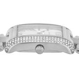 Michael Kors Emery Pave Double Wrap White Dial Silver Steel Strap Watch for Women - MK4834 Authentic Buy Shop Now
