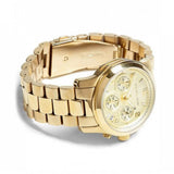 Michael Kors Runway Gold Dial Gold Stainless Steel Strap Watch for Women - MK5055 Authentic Buy Shop Now