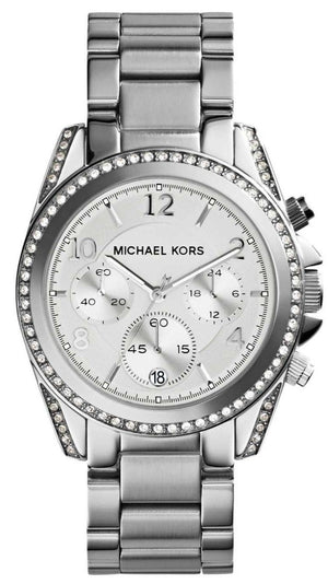 Michael Kors Blair Silver Dial Silver Steel Strap Watch for Women - MK5165 Authentic Buy Shop Now