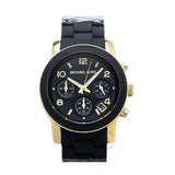 Michael Kors Runway Black Dial Black Silicone Strap Watch for Women - MK5191 Authentic Buy Shop Now