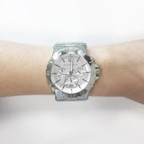 Michael Kors Dylan Silver Dial Silver Steel Strap Watch for Women - MK5312 Authentic Buy Shop Now