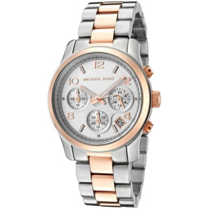 Michael Kors Runway Silver Dial Two Tone Steel Strap Watch for Women - MK5315 Authentic Buy Shop Now