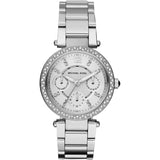 Michael Kors Parker Silver Dial Silver Steel Strap Watch for Women - MK5615 Authentic Buy Shop Now