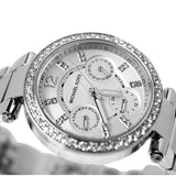 Michael Kors Parker Silver Dial Silver Steel Strap Watch for Women - MK5615 Authentic Buy Shop Now