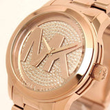 Michael Kors Runway Rose Gold Dial Rose Gold Steel Strap Watch for Women - MK5661 Authentic Buy Shop Now