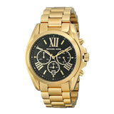Michael Kors Bradshaw Black Dial Gold Steel Strap Watch for Women - MK5739 Authentic Buy Shop Now