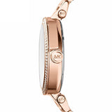 Michael Kors Parker Rose Gold Dial Rose Gold Steel Strap Watch for Women - MK5865 Authentic Buy Shop Now