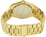 Michael Kors Channing Turquoise Dial Gold Steel Strap Watch For Women - MK5894 Authentic Buy Shop Now