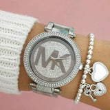 Michael Kors Parker Silver Dial Silver Steel Strap Watch for Women - MK5925 Authentic Buy Shop Now