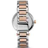 Michael Kors Skylar Black Dial Two Tone Steel Strap Watch for Women - MK5957 Authentic Buy Shop Now