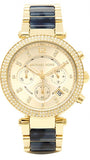 Michael Kors Parker Gold Dial Two Tone Steel Strap Watch for Women - MK6238 Authentic Buy Shop Now